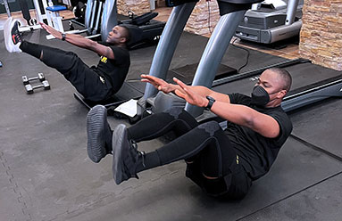 Service members doing core work on the ground